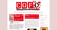 Desktop Screenshot of cqfd-journal.org